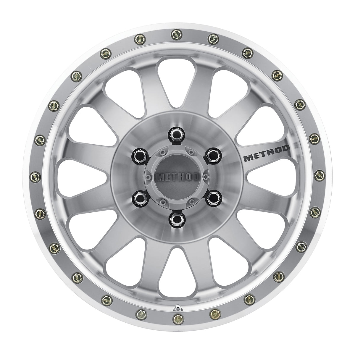 Method Race Wheels MR304 Double Standard Machined Clear Coat 6 lug