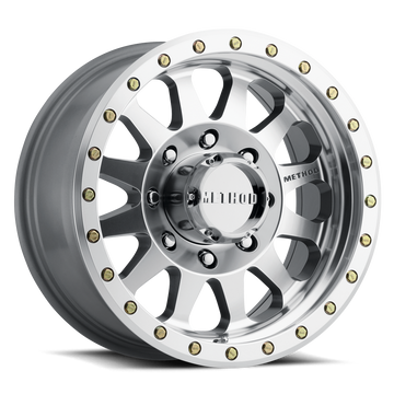 Method Race Wheels MR304 Double Standard Machined Clear Coat 8 lug