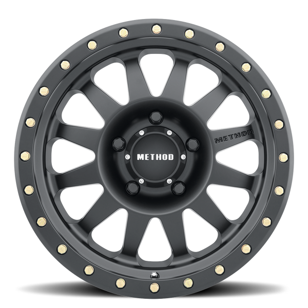 Method Race Wheels MR304 Double Standard Matte Black 5 lug