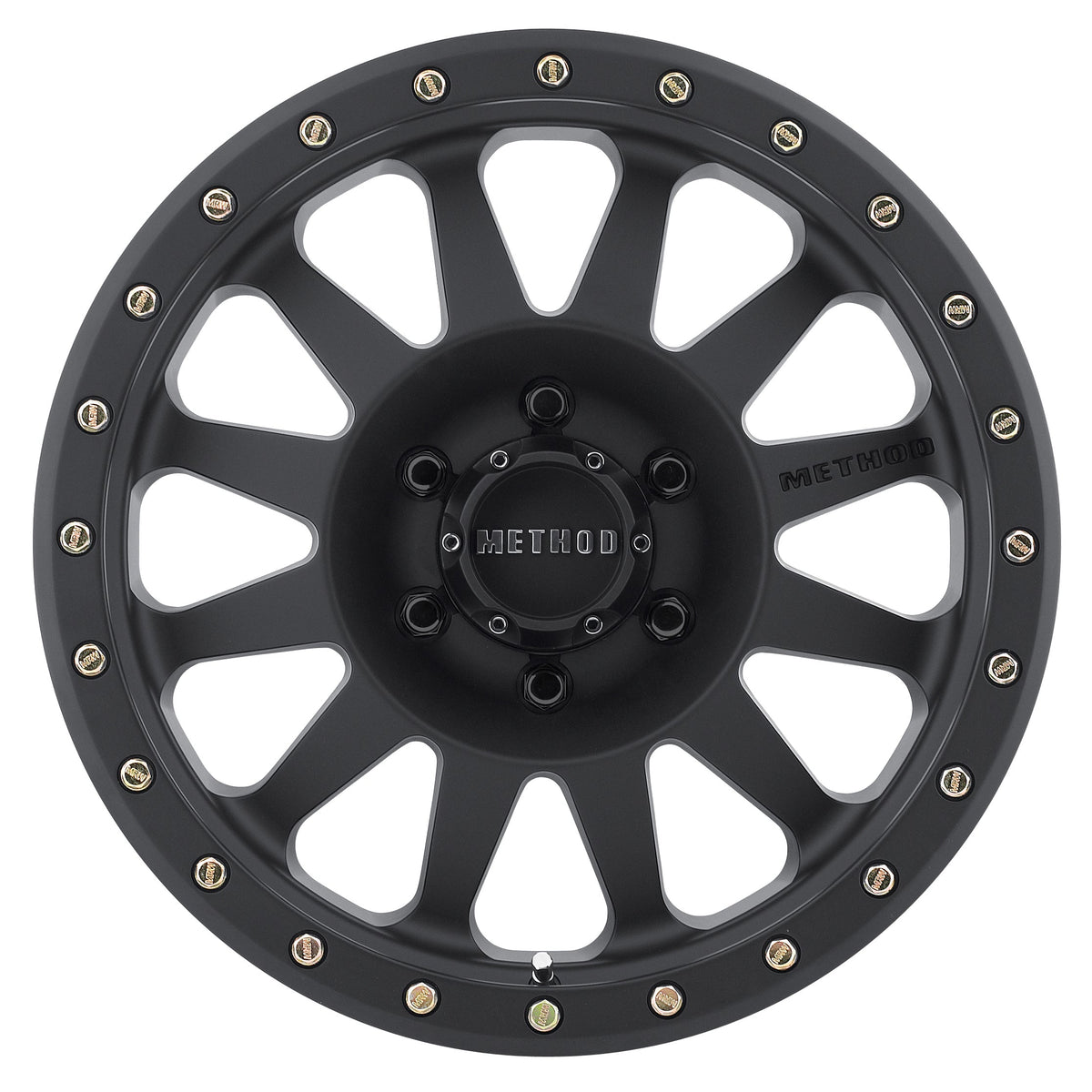Method Race Wheels MR304 Double Standard Matte Black 6 lug