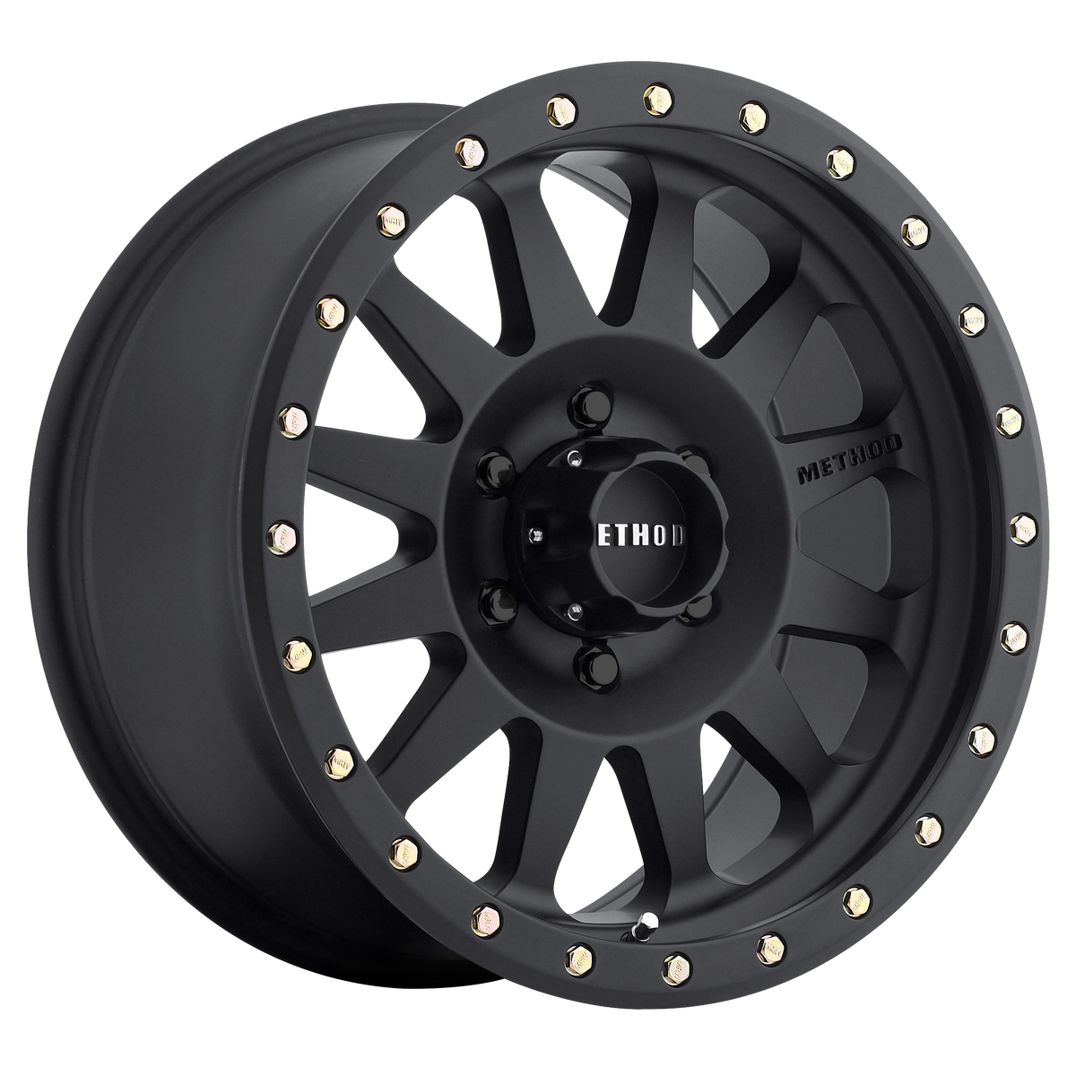 Method Race Wheels MR304 Double Standard Matte Black 6 lug