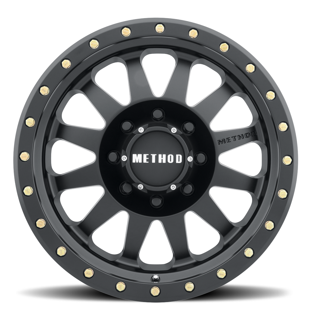 Method Race Wheels MR304 Double Standard Matte Black 8 lug