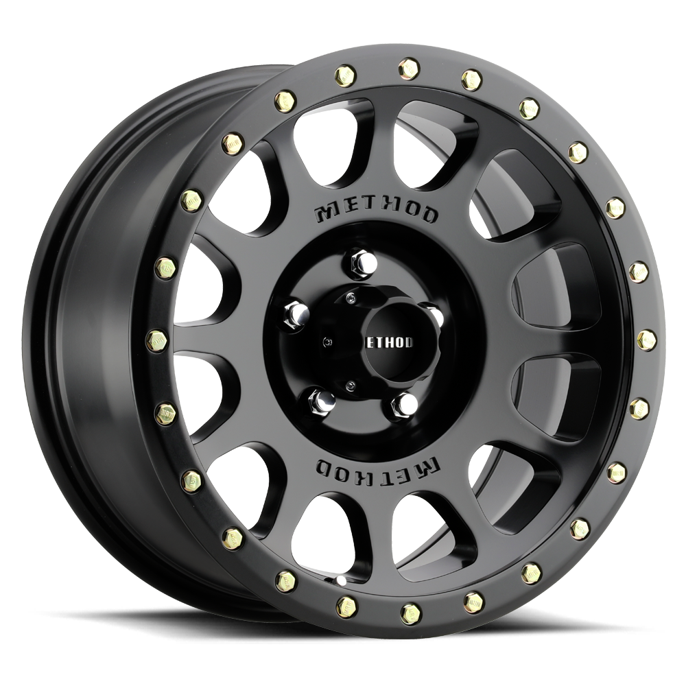 Method Race Wheels MR305 NV Matte Black 5 lug