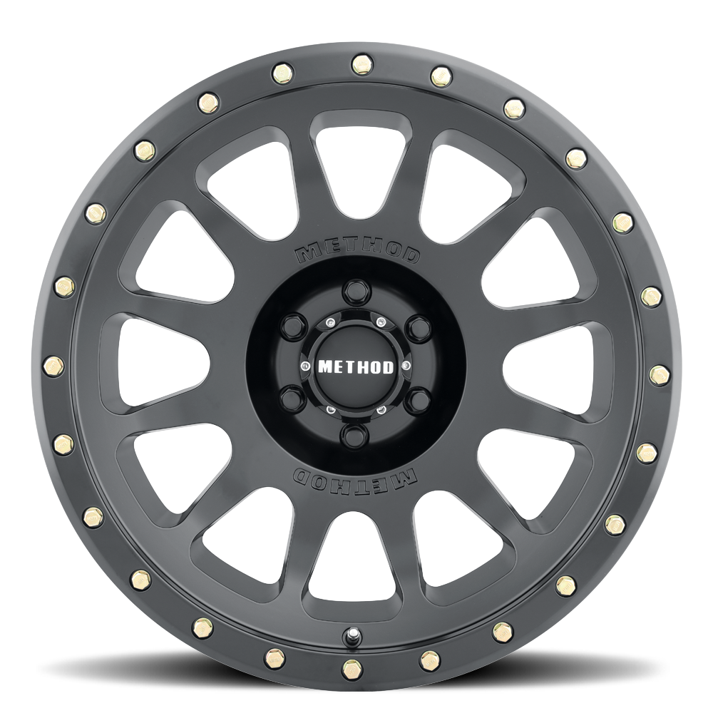 Method Race Wheels MR305 NV Matte Black 6 lug