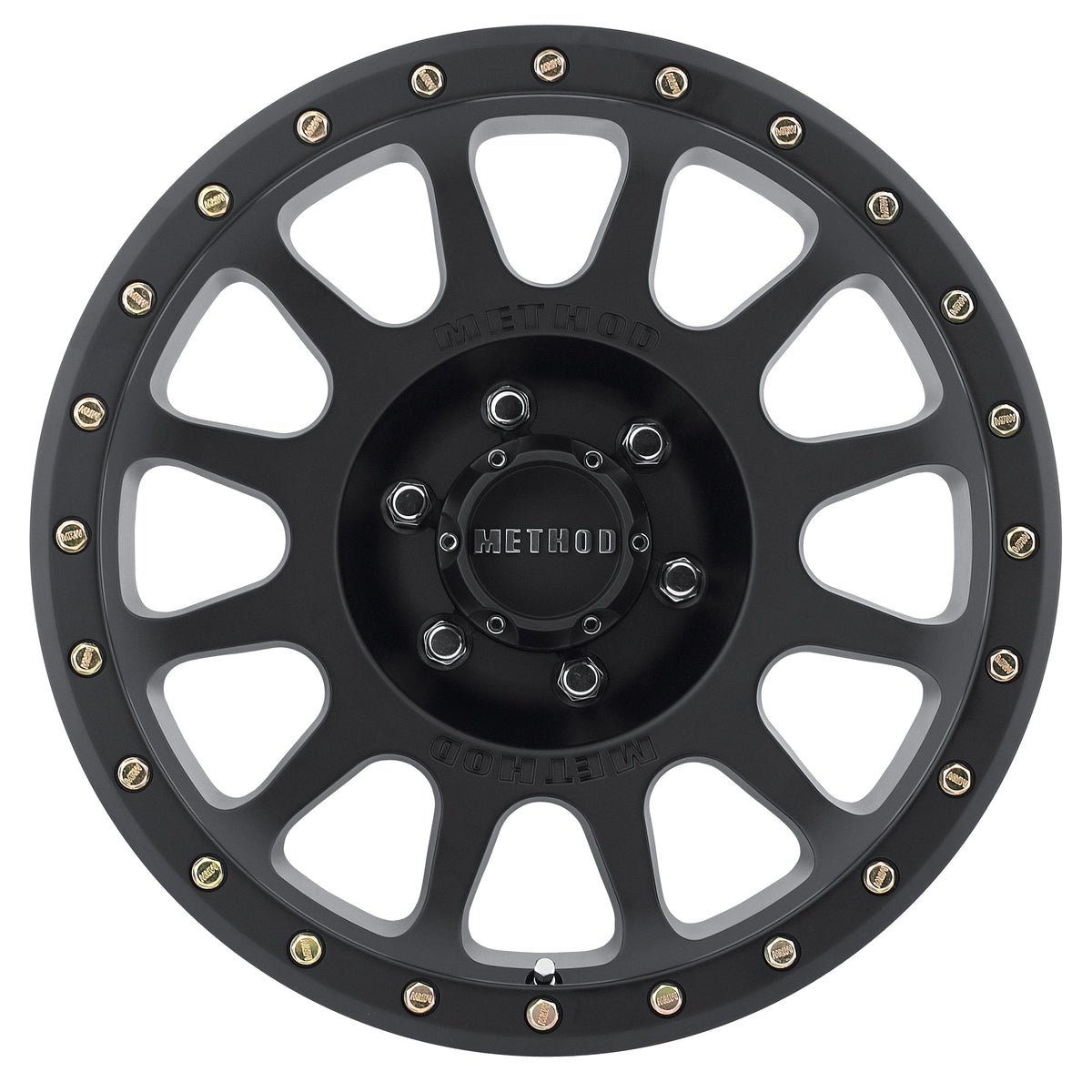 Method Race Wheels MR305 NV Matte Black 6 lug