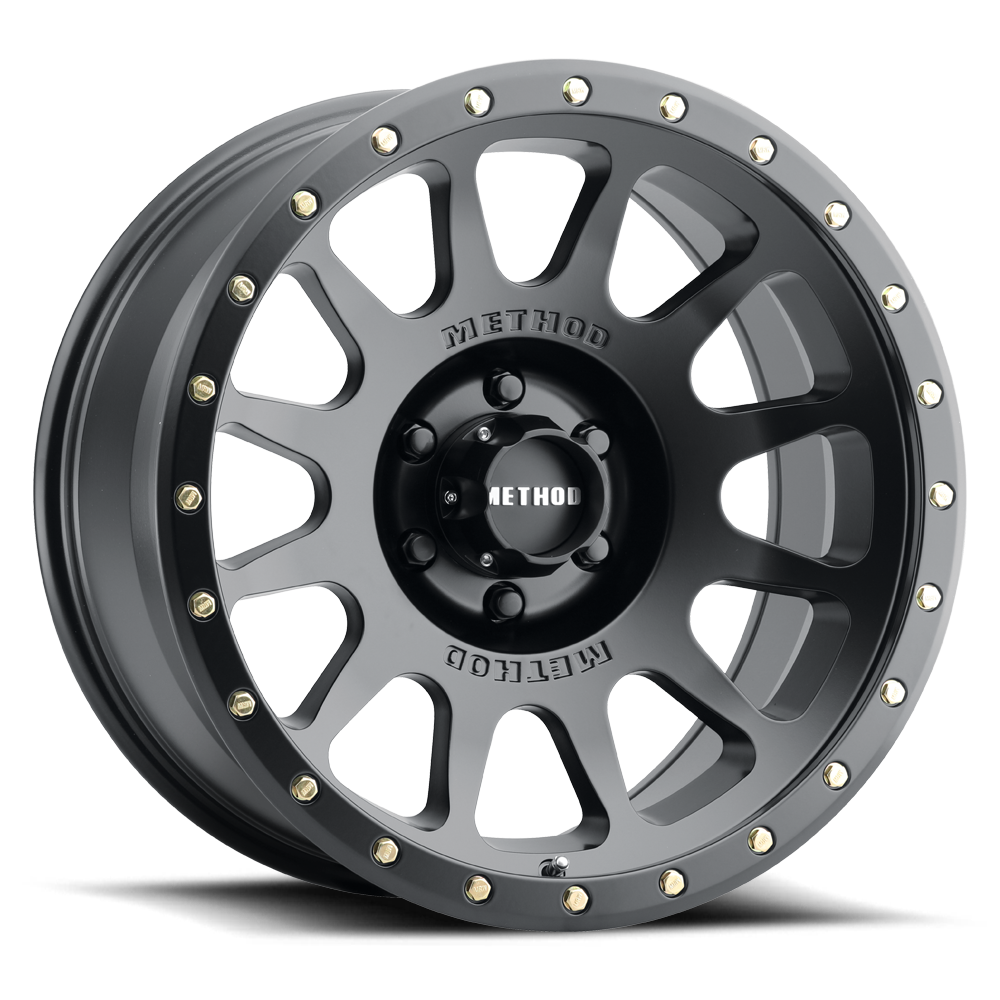 Method Race Wheels MR305 NV Matte Black 6 lug