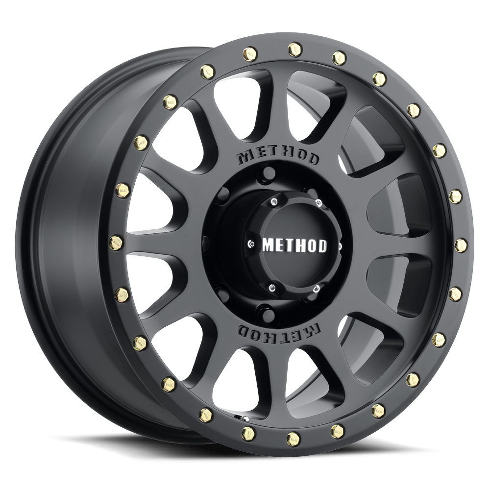 Method Race Wheels MR305 NV Matte Black 8 lug