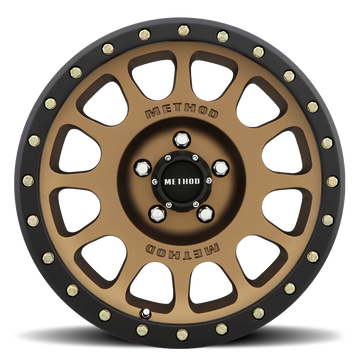 Method Race Wheels MR305 NV Method Bronze with Matte Black Lip 5 lug