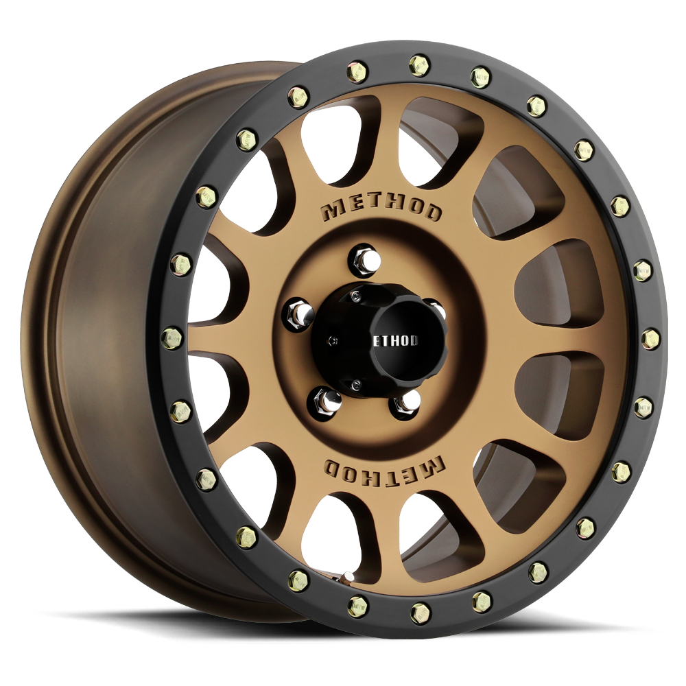 Method Race Wheels MR305 NV Method Bronze with Matte Black Lip 5 lug