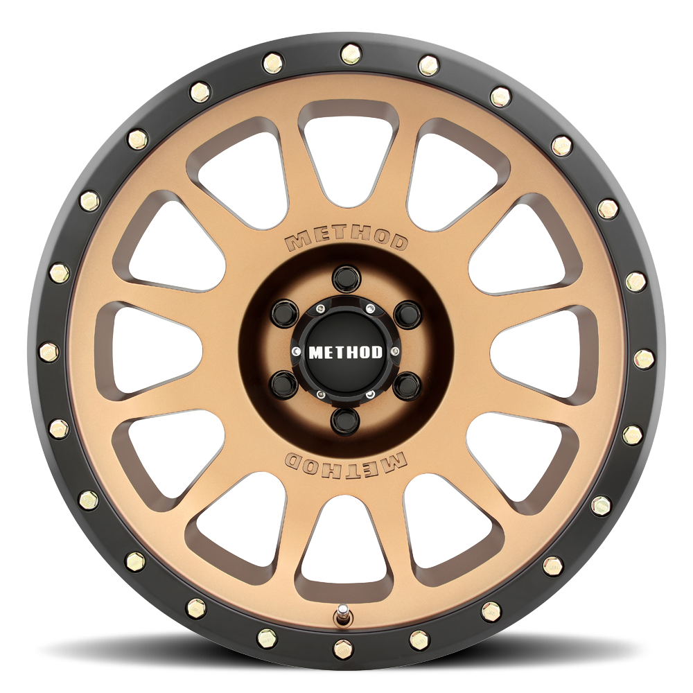 Method Race Wheels MR305 NV Method Bronze with Matte Black Lip 6 lug