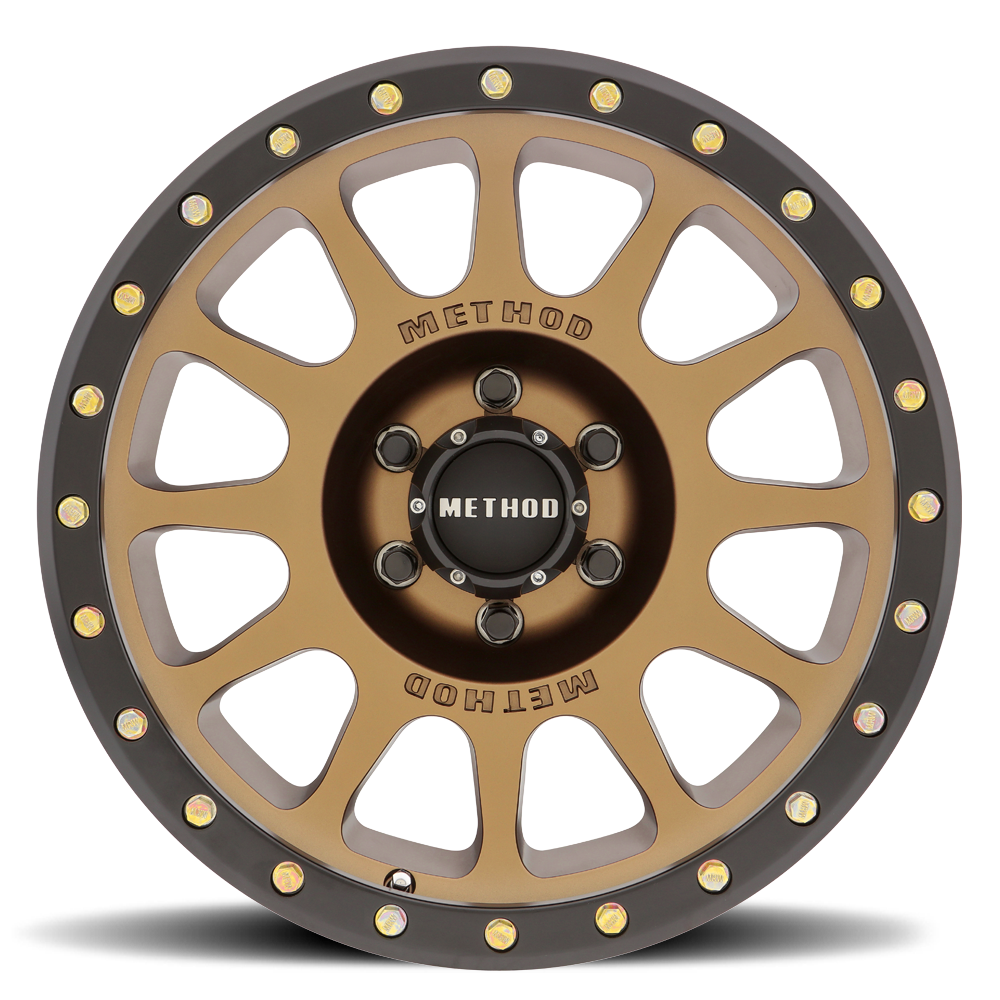 Method Race Wheels MR305 NV Method Bronze with Matte Black Lip 6 lug