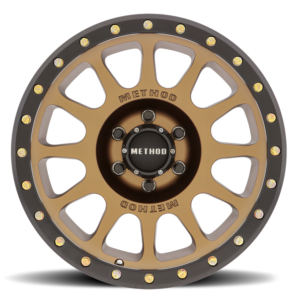 Method Race Wheels MR305 NV Method Bronze with Matte Black Lip 6 lug