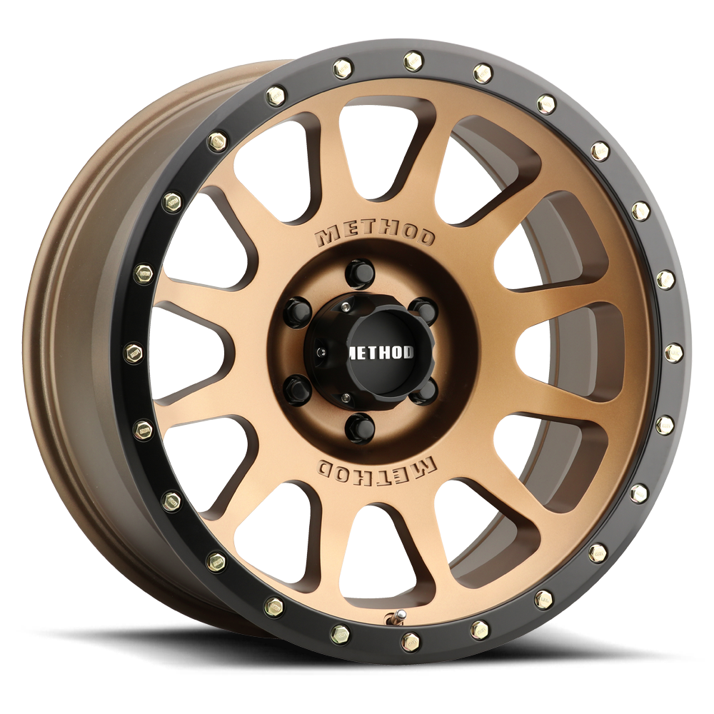 Method Race Wheels MR305 NV Method Bronze with Matte Black Lip 6 lug