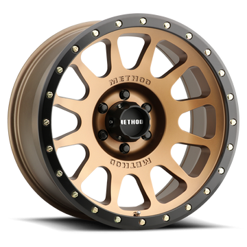 Method Race Wheels MR305 NV Method Bronze with Matte Black Lip 6 lug