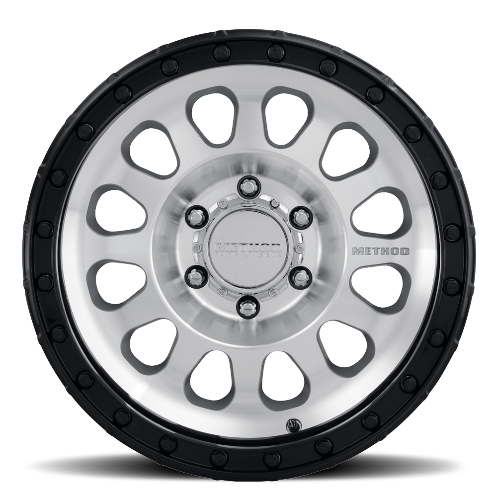 Method Race Wheels MR315 Machined with Gloss Black Lip 6 lug