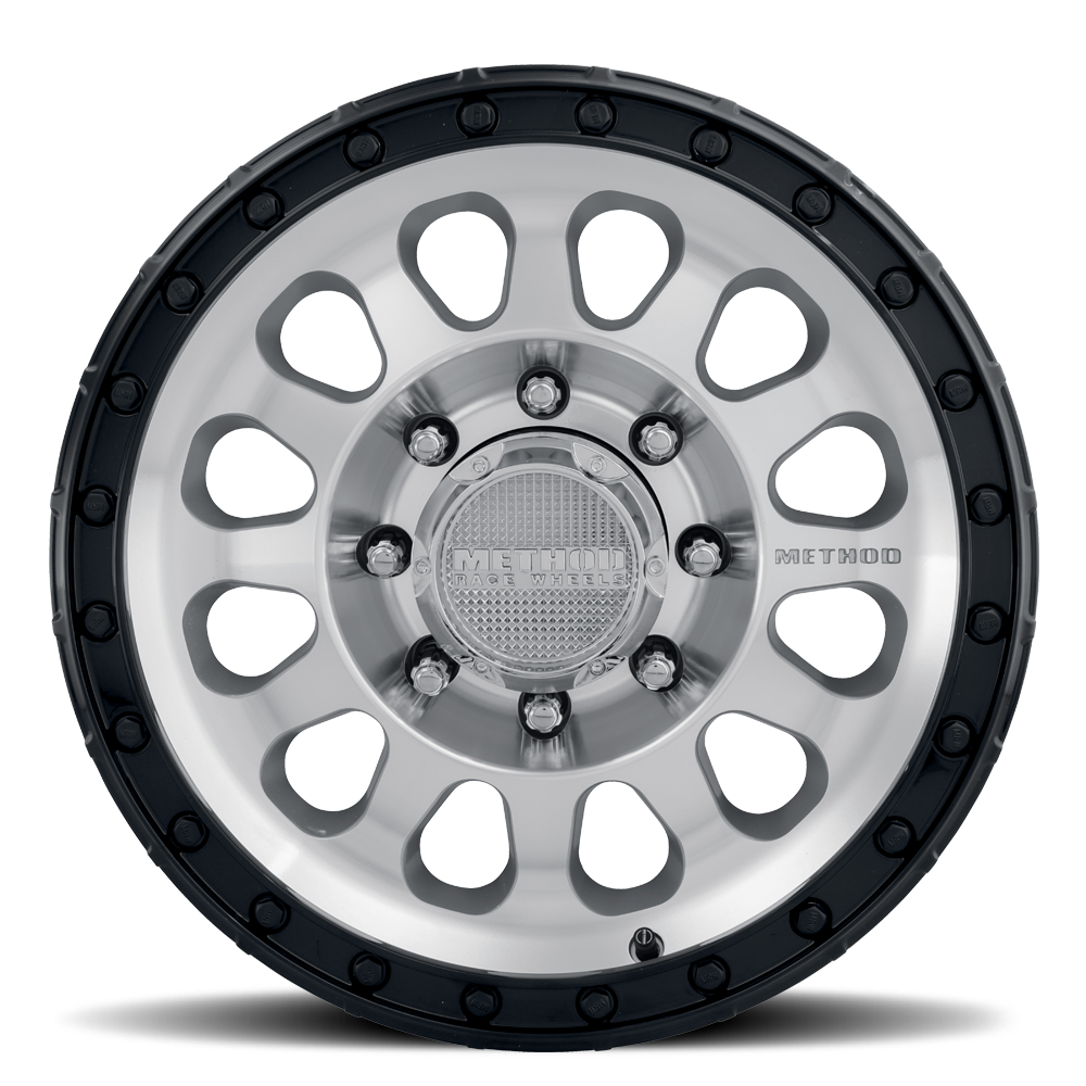 Method Race Wheels MR315 Machined with Gloss Black Lip 8 lug