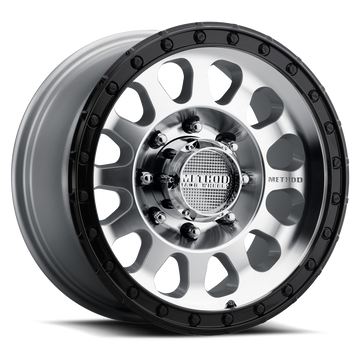 Method Race Wheels MR315 Machined with Gloss Black Lip 8 lug