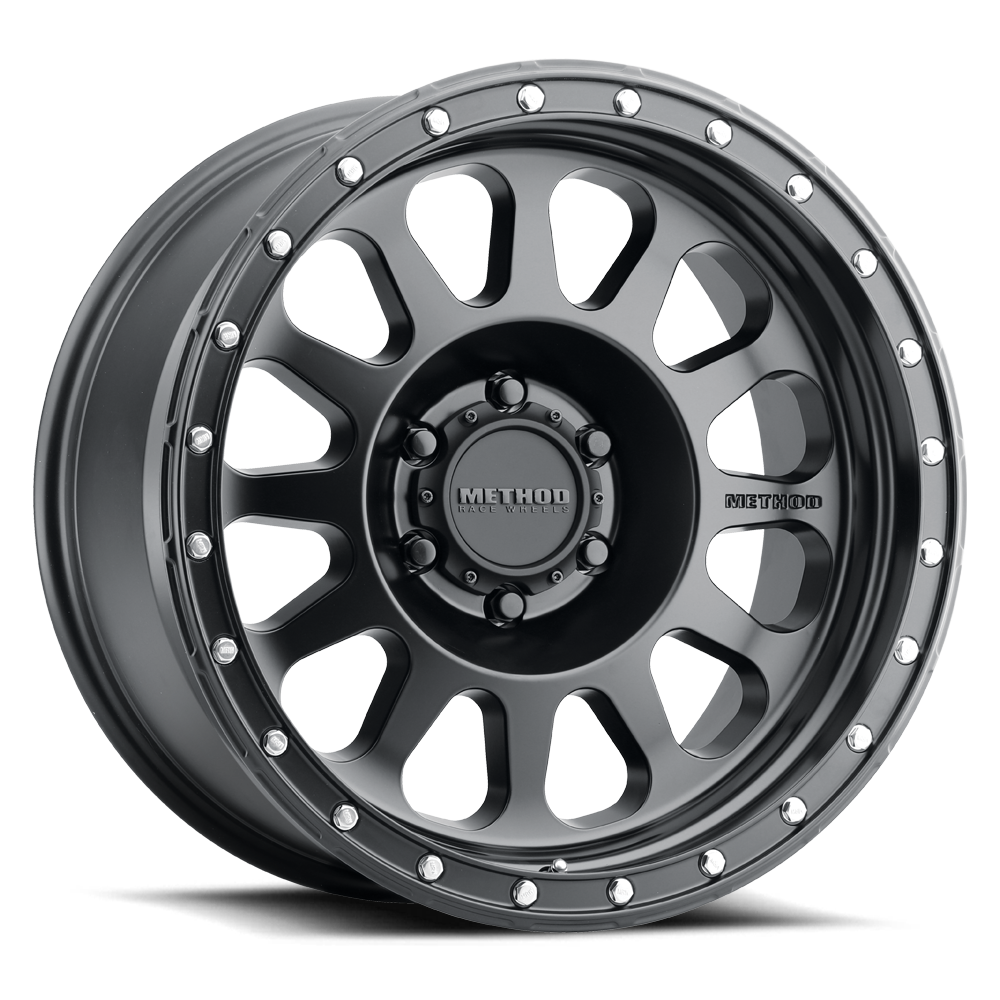 Method Race Wheels MR315 Matte Black 6 lug