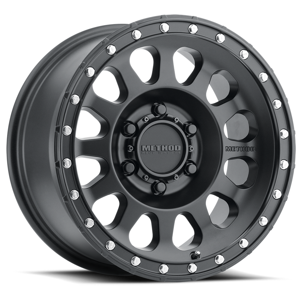 Method Race Wheels MR315 Matte Black 6 lug