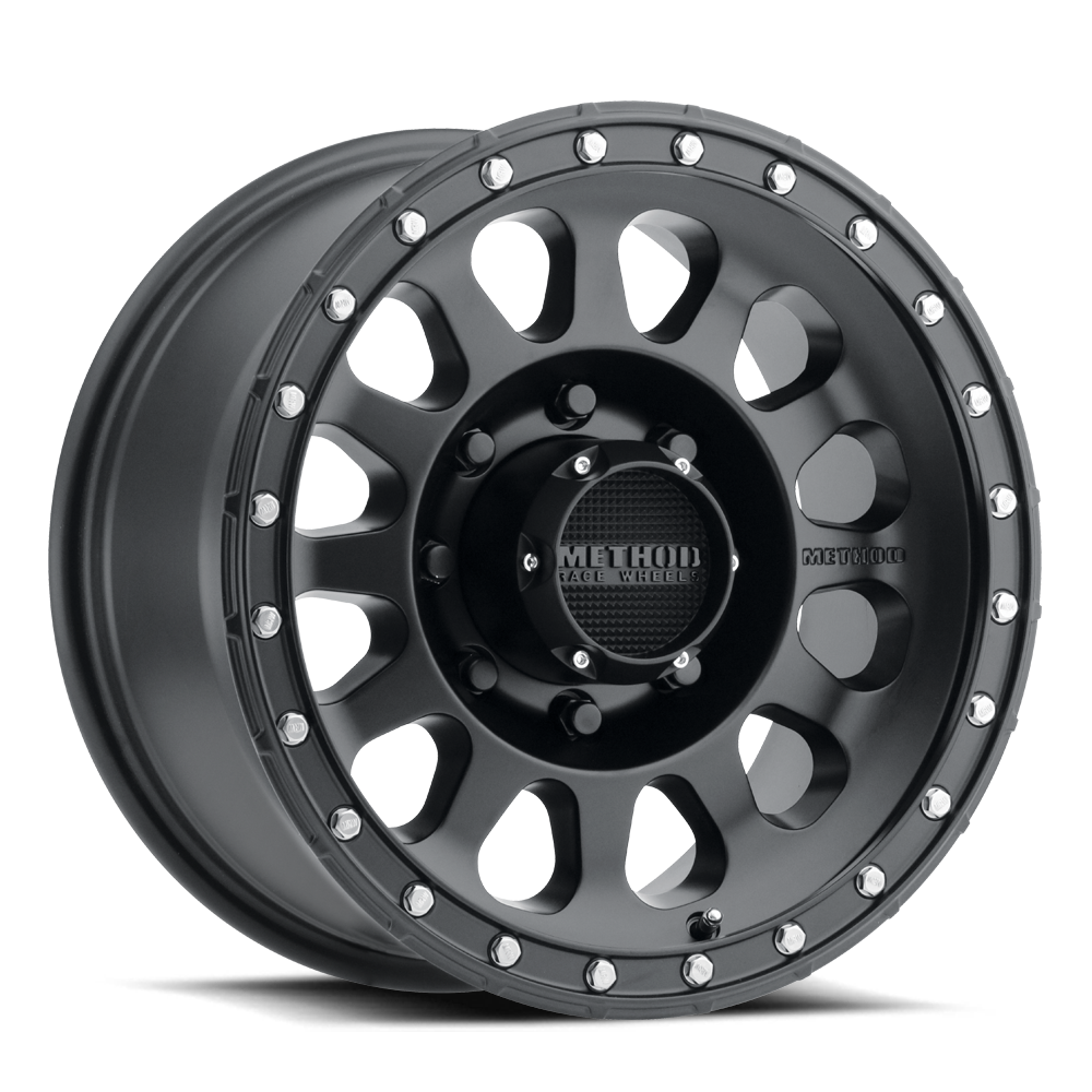 Method Race Wheels MR315 Matte Black 8 lug