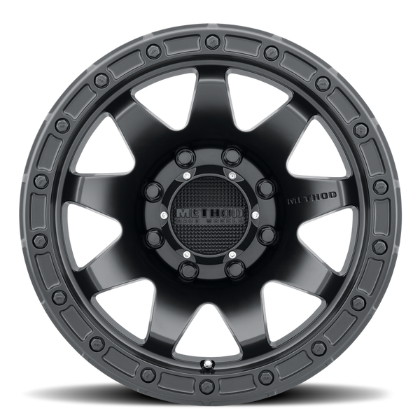 Method Race Wheels MR317 Matte Black 8 lug