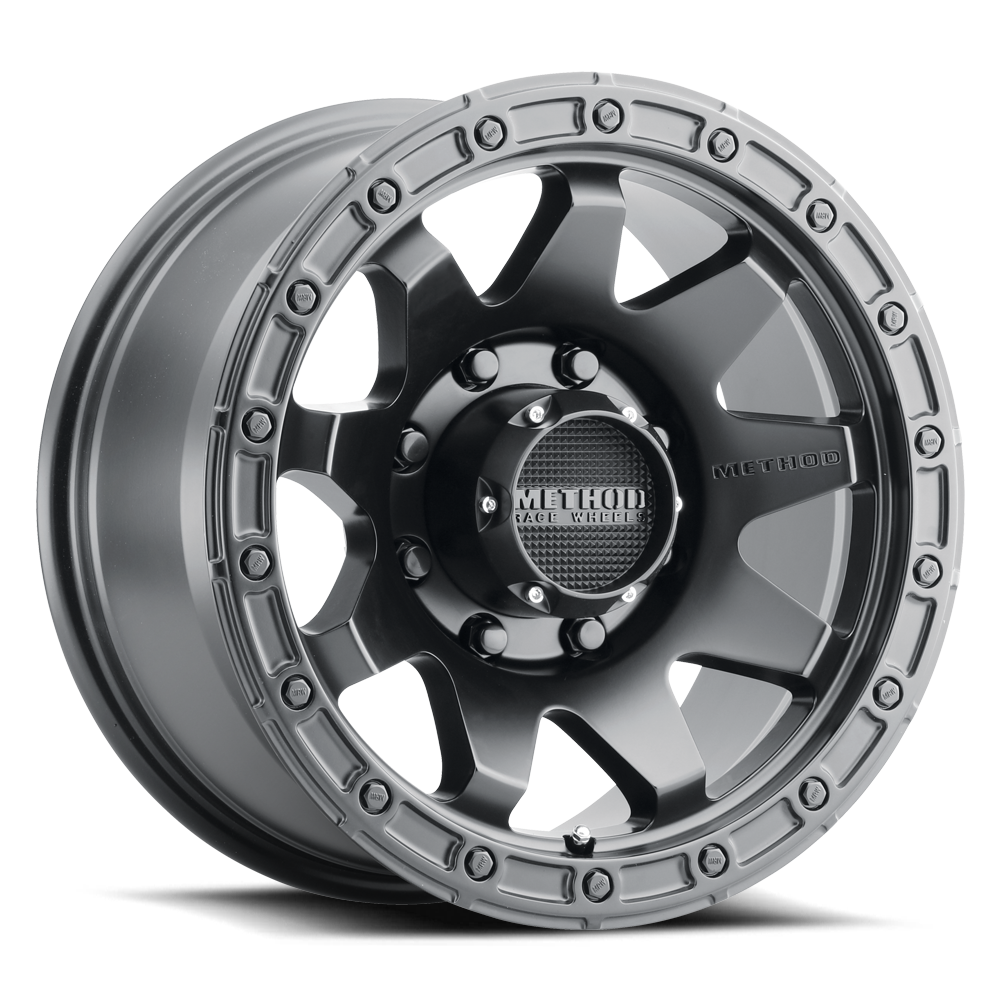 Method Race Wheels MR317 Matte Black 8 lug