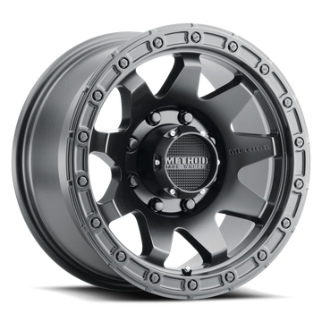 Method Race Wheels MR317 Matte Black 8 lug