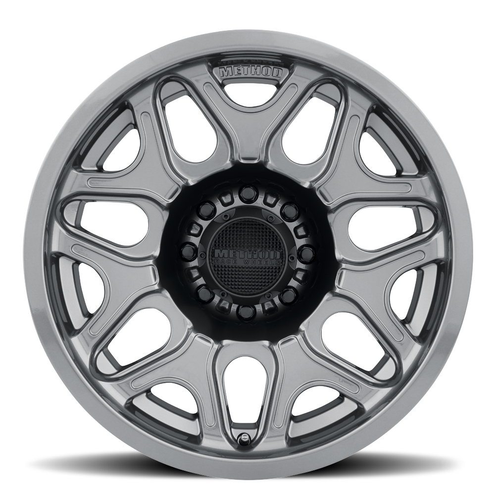 Method Race Wheels MR322 Gloss Titanium 8 lug