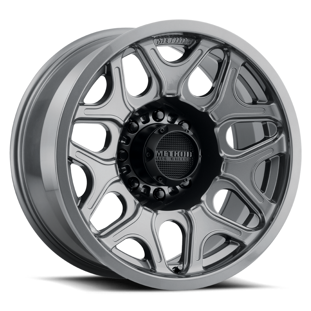 Method Race Wheels MR322 Gloss Titanium 8 lug