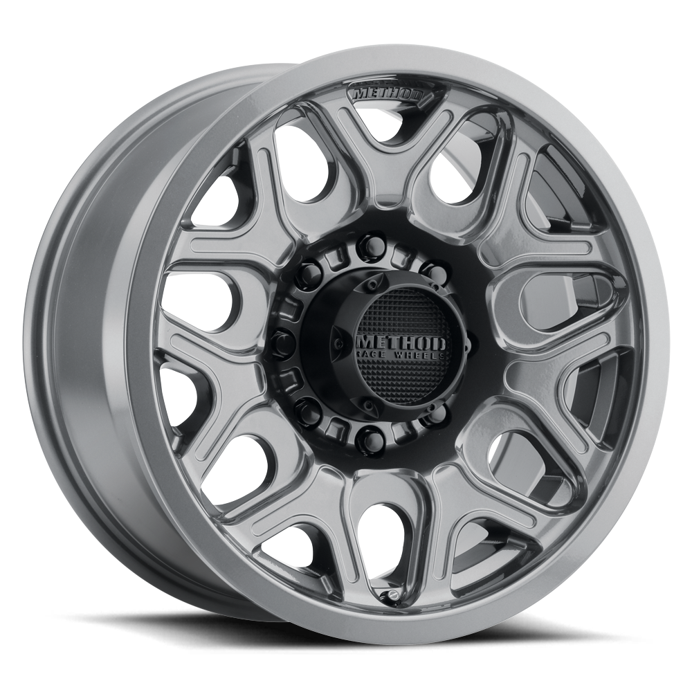 Method Race Wheels MR322 Gloss Titanium 8 lug