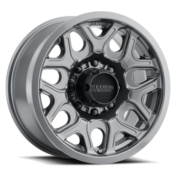 Method Race Wheels MR322 Gloss Titanium 8 lug