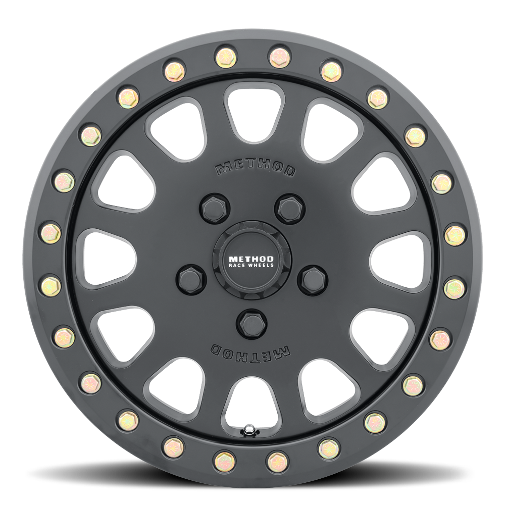 Method Race Wheels MR401 UTV Beadlock Matte Black 5 lug