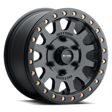 Method Race Wheels MR401 UTV Beadlock Matte Black 6 lug