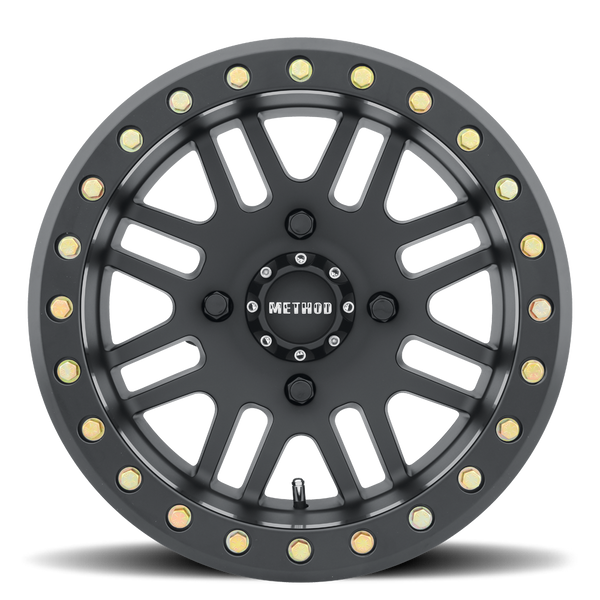 Method Race Wheels MR406 UTV Beadlock Matte Black 4 lug