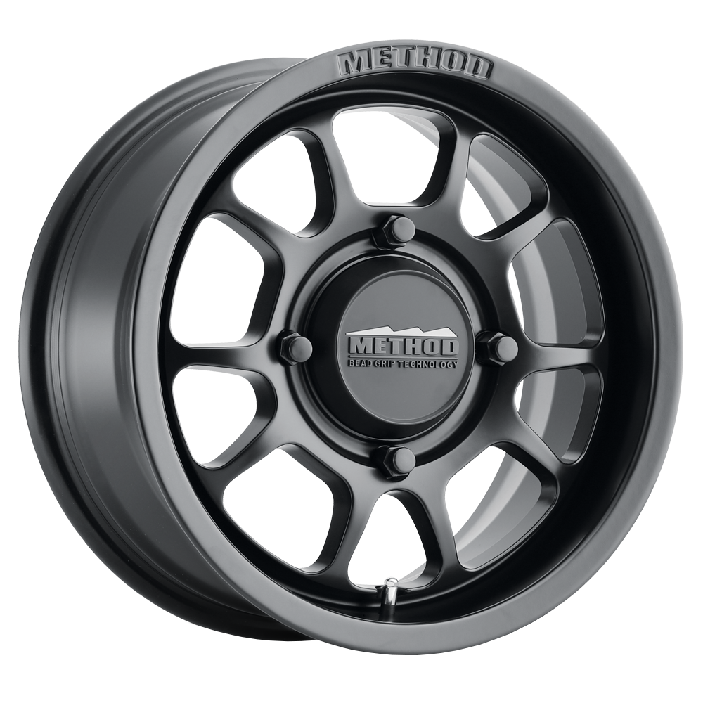Method Race Wheels MR409 Bead Grip Matte Black 4 lug