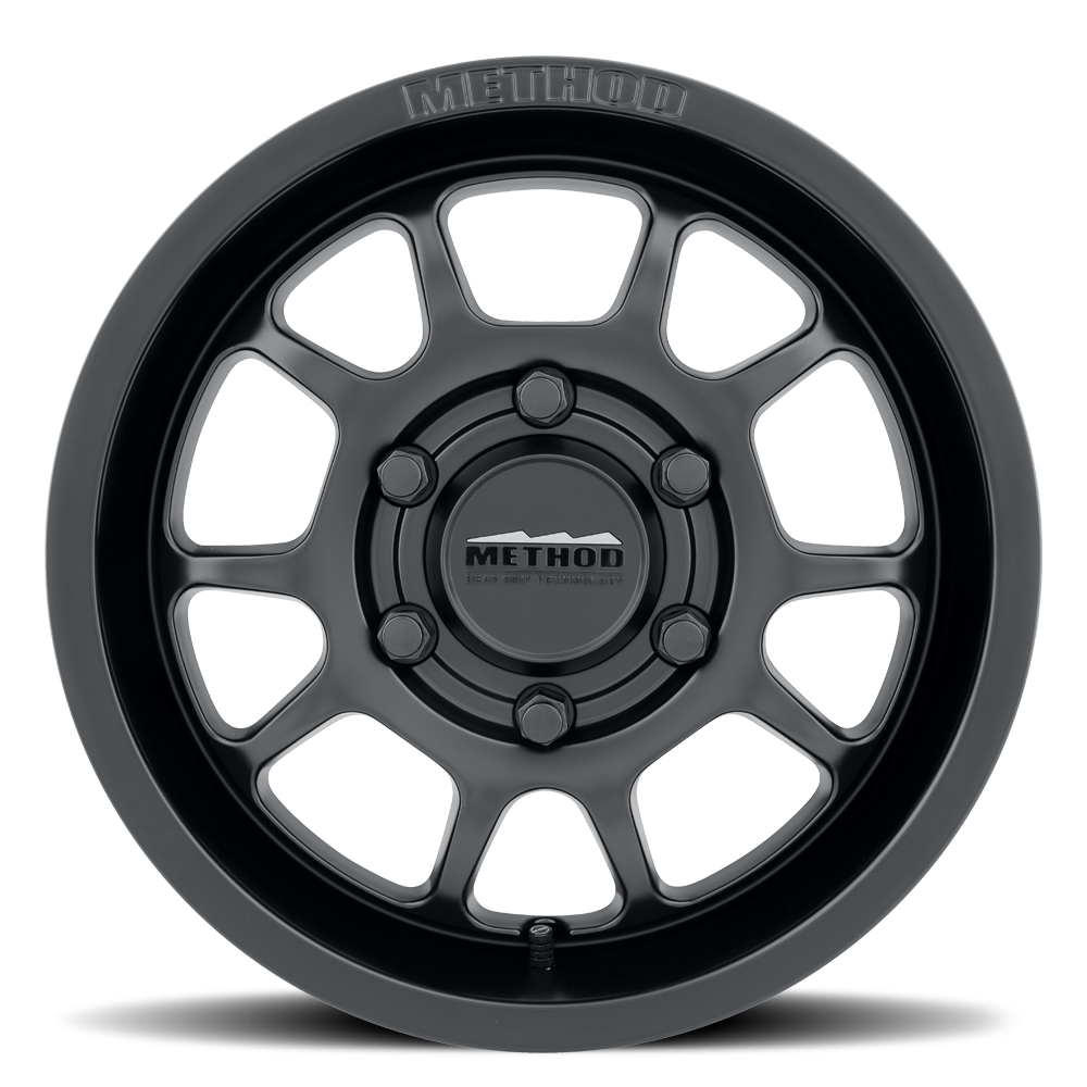 Method Race Wheels MR409 Bead Grip Matte Black 6 lug
