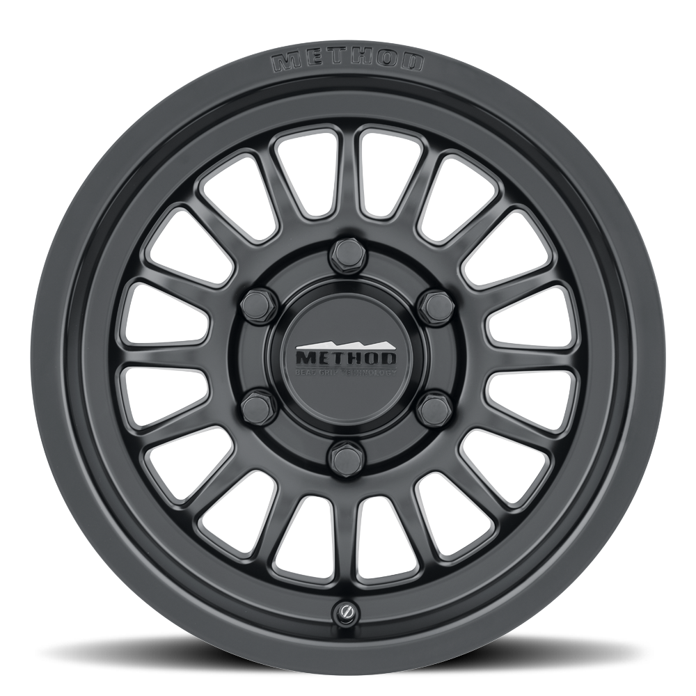 Method Race Wheels MR411 Bead Grip Matte Black 6 lug