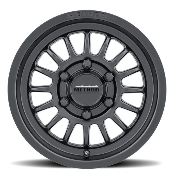 Method Race Wheels MR411 Bead Grip Matte Black 6 lug