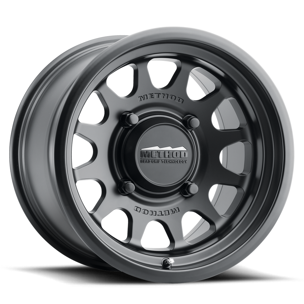 Method Race Wheels MR414 Bead Grip Matte Black 4 lug