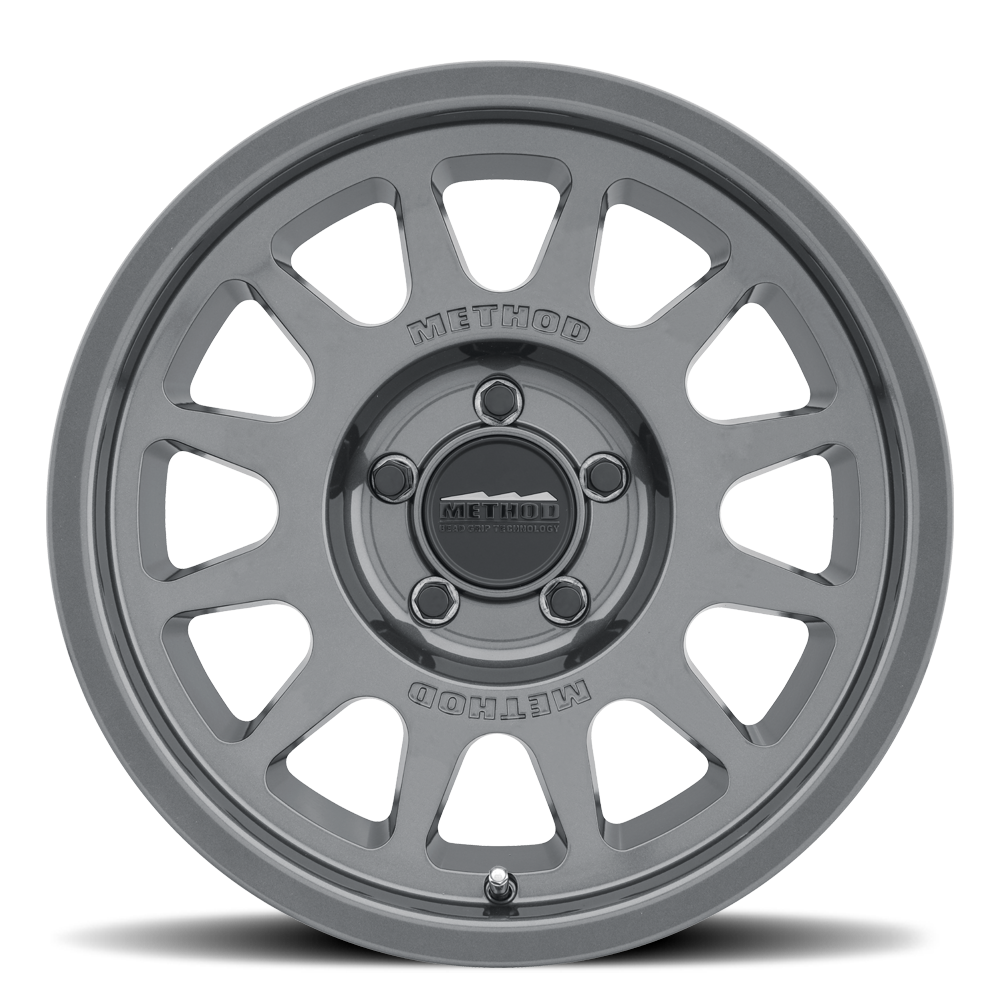 Method Race Wheels MR703 Bead Grip Gloss Titanium 5 lug