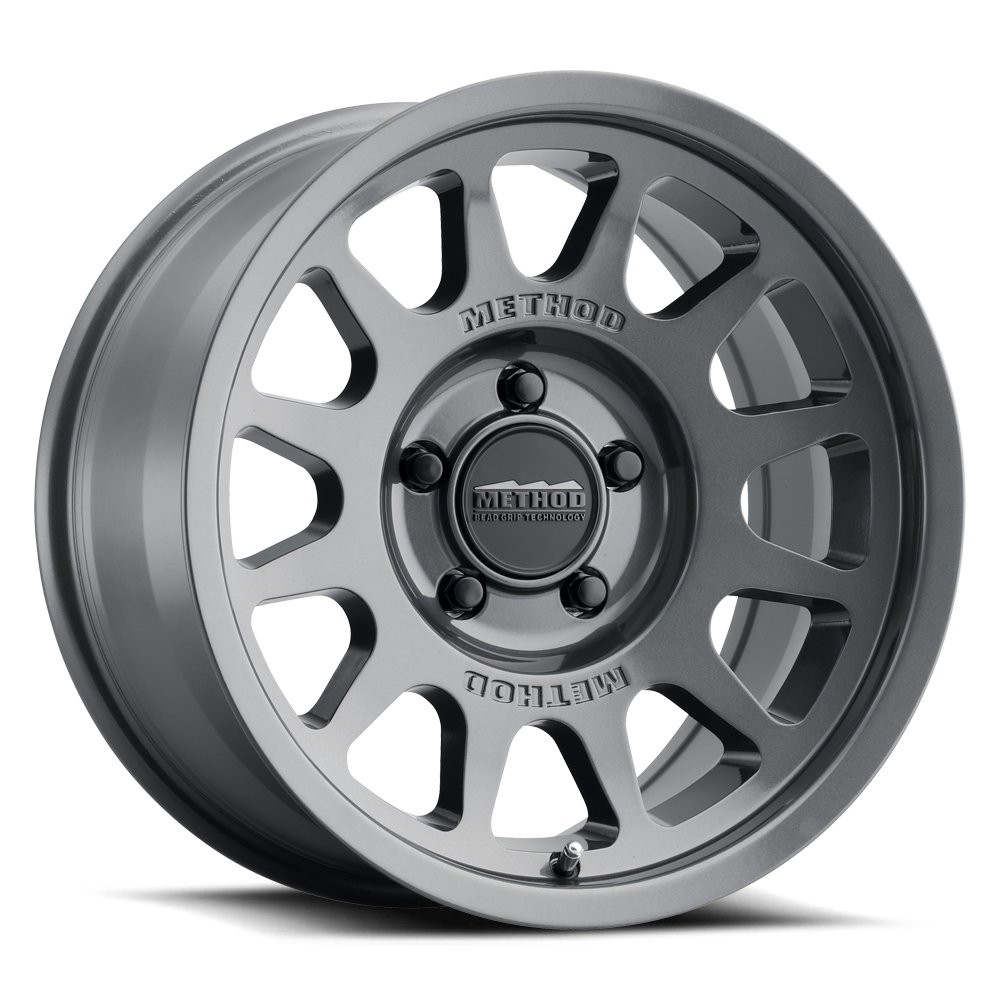 Method Race Wheels MR703 Bead Grip Gloss Titanium 5 lug
