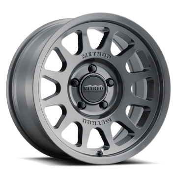 Method Race Wheels MR703 Bead Grip Gloss Titanium 5 lug