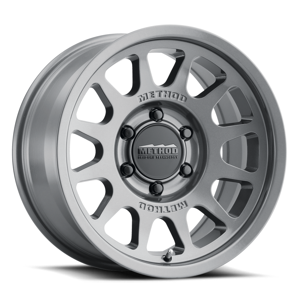Method Race Wheels MR703 Bead Grip Gloss Titanium 6 lug