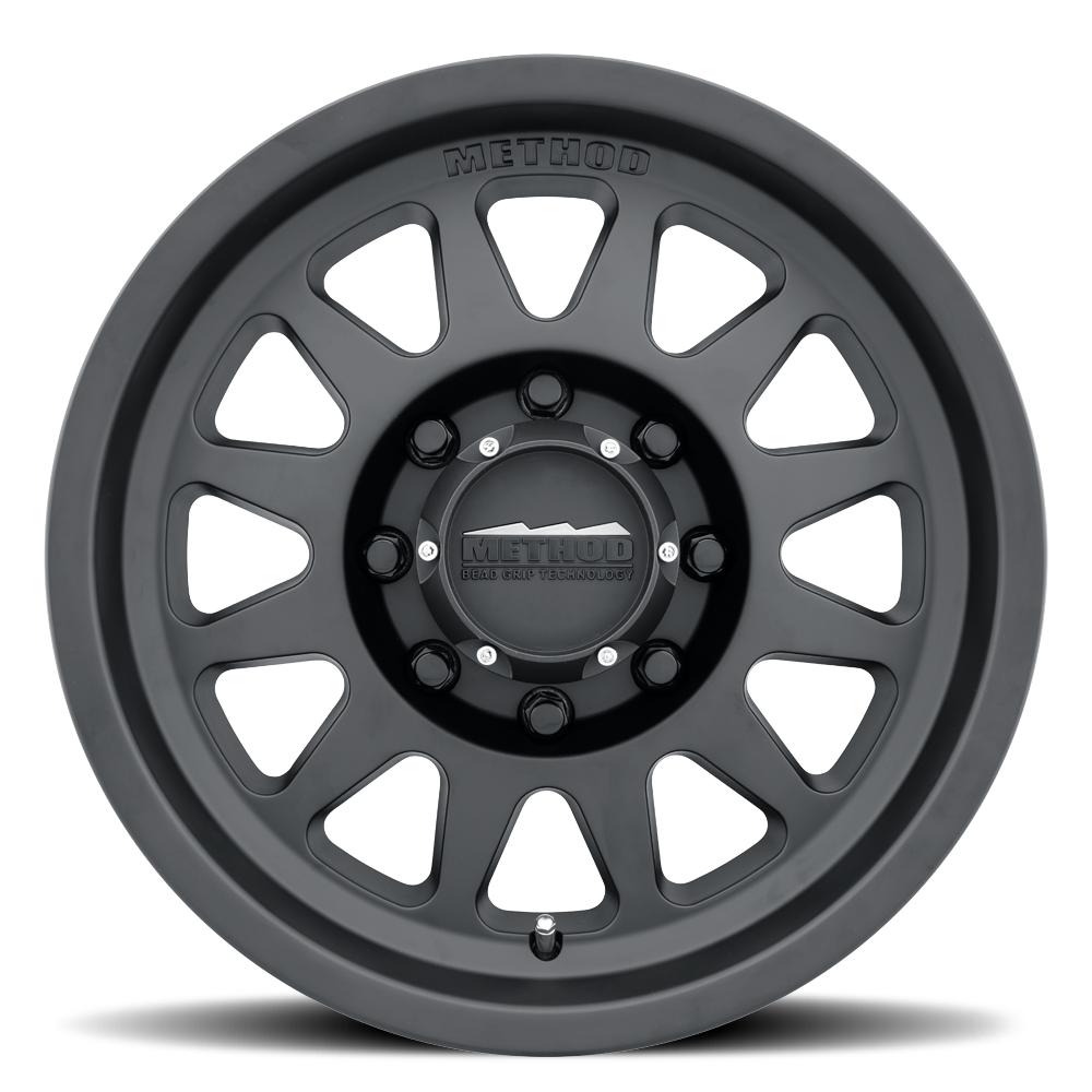 Method Race Wheels MR704 HD Bead Grip Matte Black 8 lug