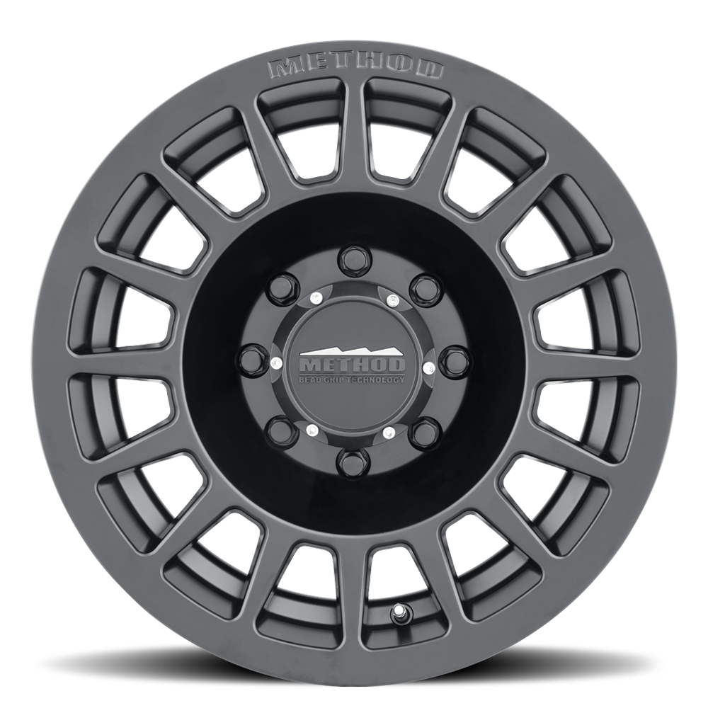 Method Race Wheels MR707 Bead Grip Matte Black 8 lug
