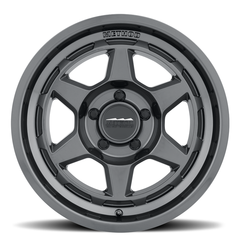 Method Race Wheels MR708 Bead Grip Gloss Titanium 5 lug