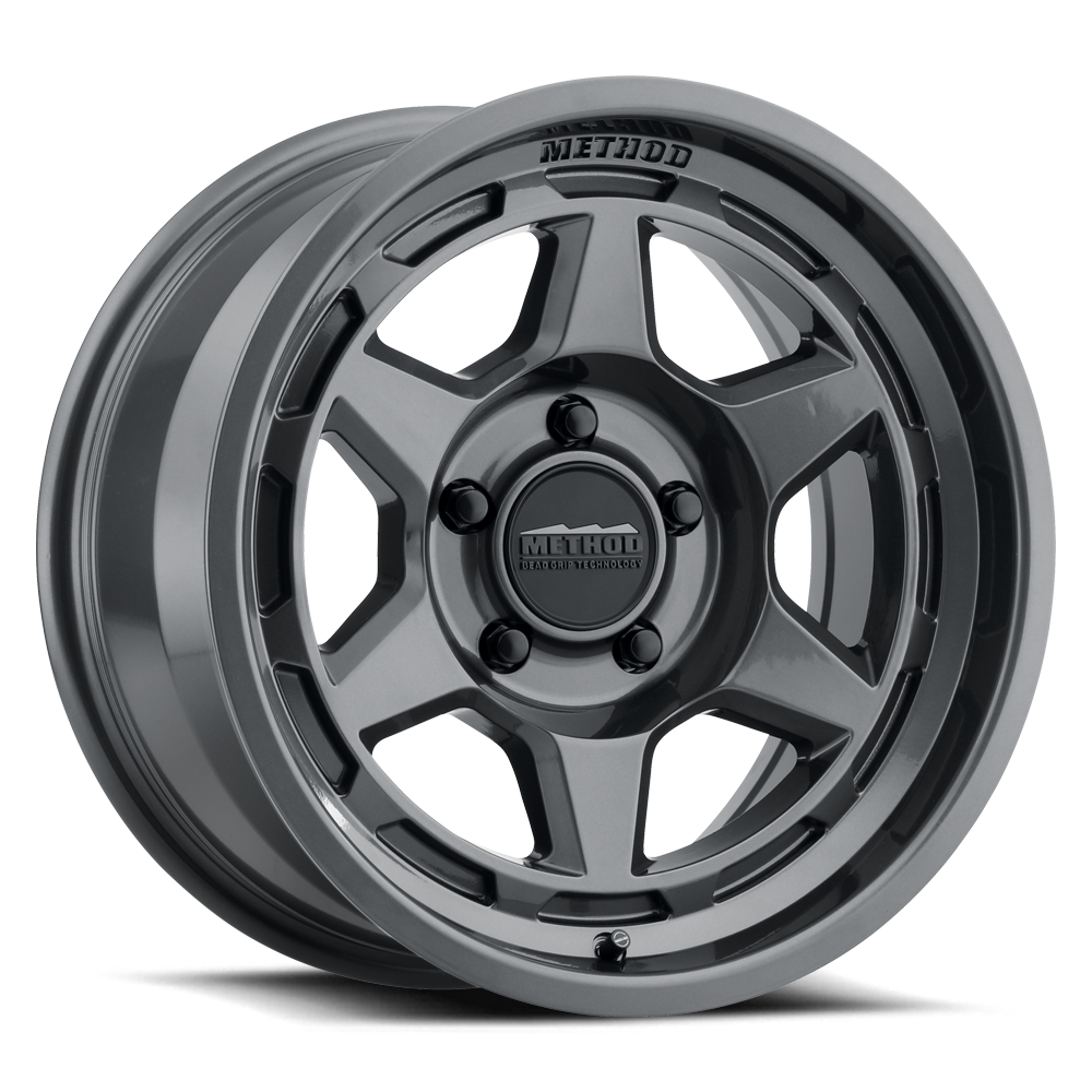 Method Race Wheels MR708 Bead Grip Gloss Titanium 5 lug