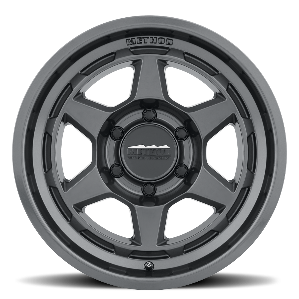 Method Race Wheels MR708 Bead Grip Gloss Titanium 6 lug