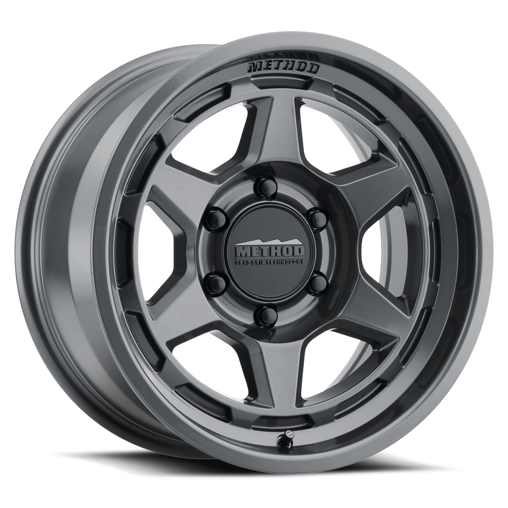 Method Race Wheels MR708 Bead Grip Gloss Titanium 6 lug