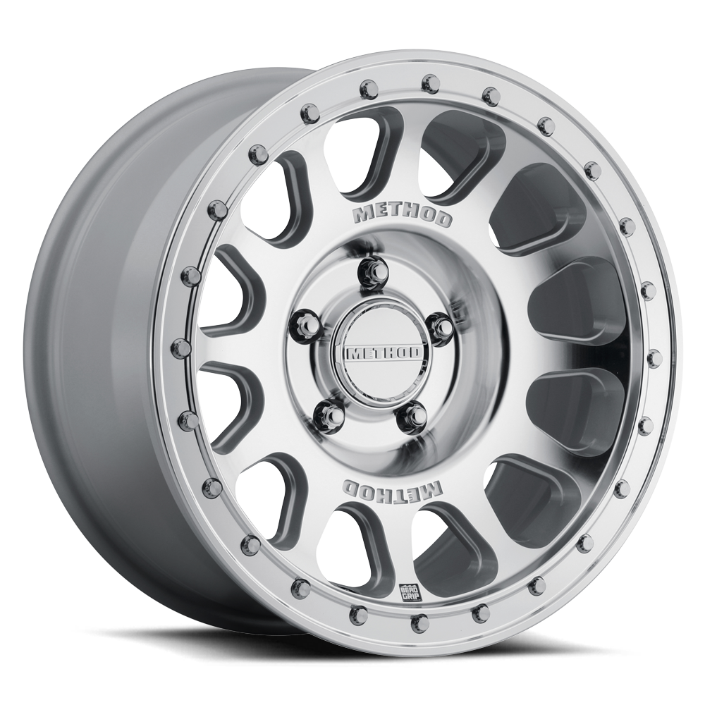 Method Race Wheels MR709 HD Bead Grip Machined Clear Coat 5 lug